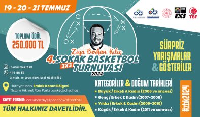    ZBK Sokak Basketbol Turnuvası FİBA 3×3 İmzasıyla Gerçekleştirilecek